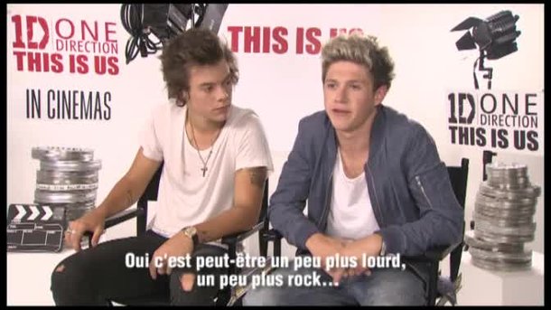Les One Direction en interview pour la sortie de "This Is Us"