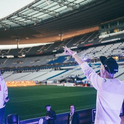 Bigflo & Oli en répétition au Stade de France (Finale TOP 14)