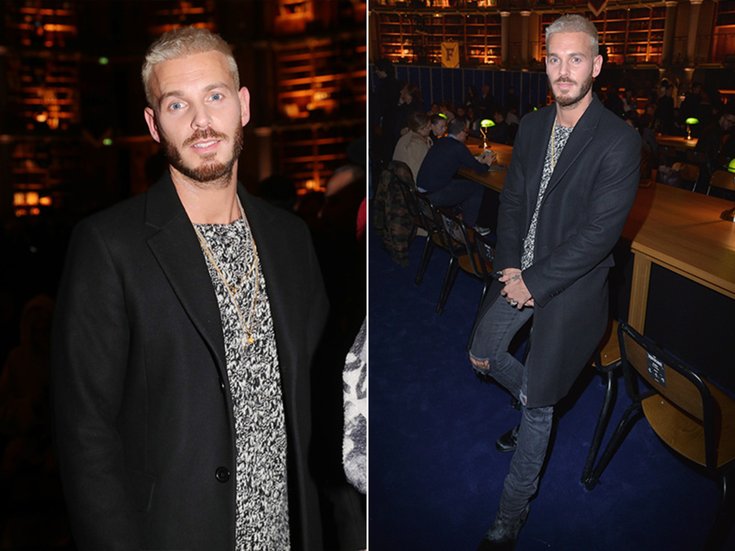 M. Pokora au défilé FENTYxPUMA à Paris