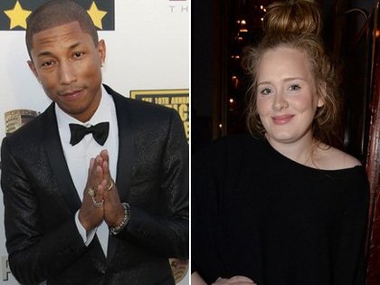 Pharrell Williams et Adele