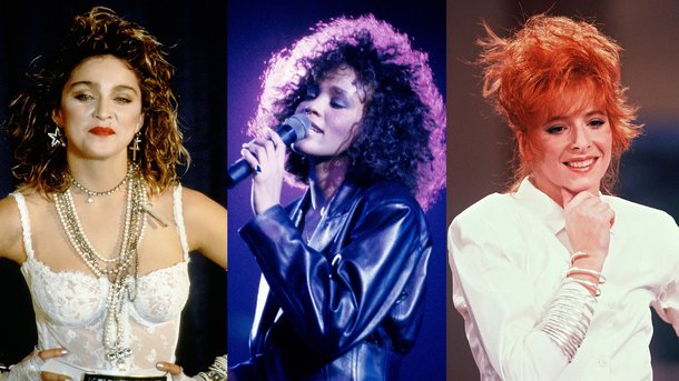 Madonna, Whitney Houston, Mylène Farmer... Retour sur leurs tubes des années 80 !