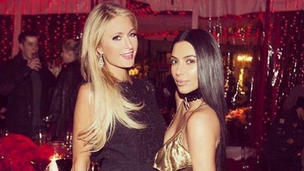 Les retrouvailles de Kim Kardashian et Paris Hilton