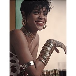 Behind The Scenes: Photos from RiRi's Vogue Brasil 