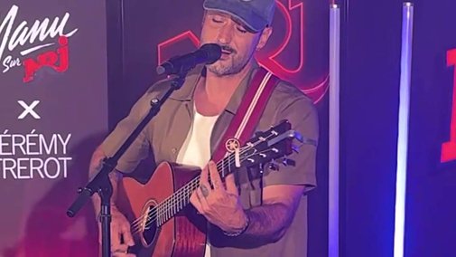 Jérémy Frerot chante pour nous en direct !