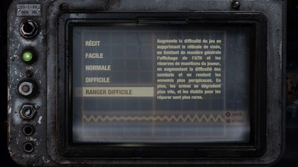 Le jeu dispose de 5 modes de difficulté, chacun pourra y trouver son compte.