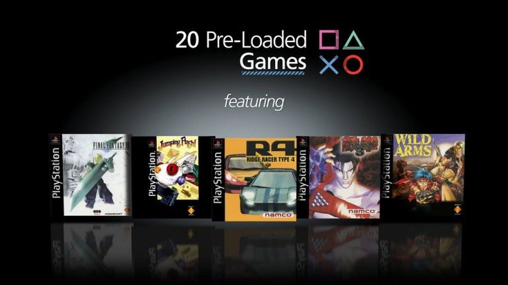 PS Classic : liste des jeux