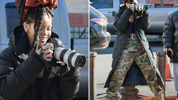 Rihanna passe derrière la caméra!