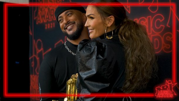 Vitaa & Slimane gagnent le trophée du «Groupe/Duo Francophone de l'année»