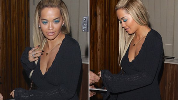Rita Ora : look glamour pour une sortie au restaurant à Los Angeles
