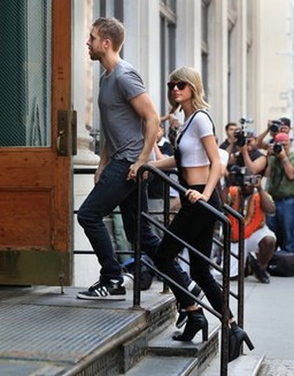 Taylor Swift et Calvin Harris @ New-York