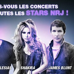 Faites-vous les concerts de toutes les stars NRJ !