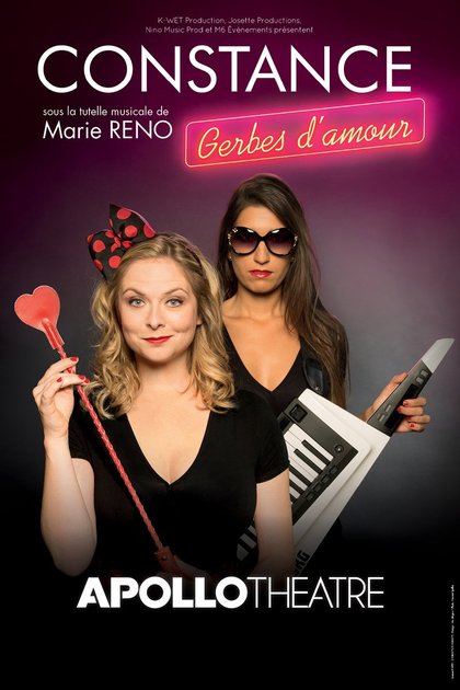 Constance & Marie Reno - Gerbes d’amour - Apollo Theatre Paris avec Rire & Chansons affiche spectacle