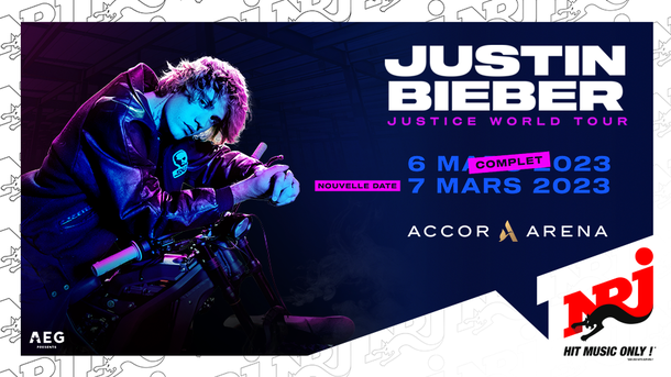 Justin Bieber en concert à Paris avec NRJ