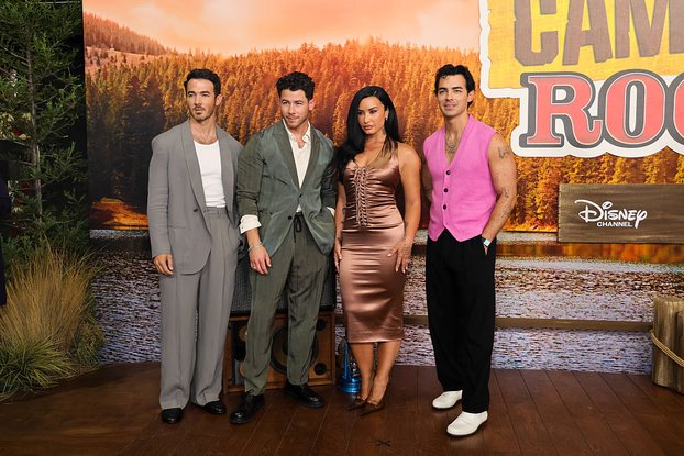 Kevin Jonas, Nick Jonas, Demi Lovato et Joe Jonas à Los Angeles pour "Camp Rock 3" (2026)