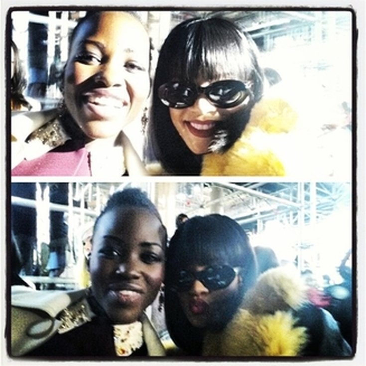 Rihanna et Lupita Nyong'o