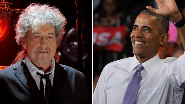 Bob Dylan snobe Obama