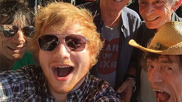 Ed Sheeran rejoint les Rolling Stones sur scène!