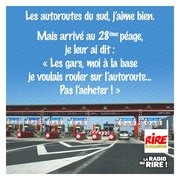 Une blague sur les autoroutes
