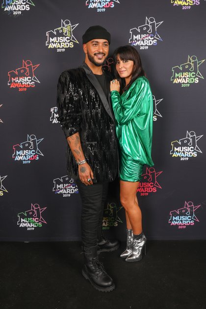 Slimane et Jenifer - Photocall - NRJ Music Awards 2019