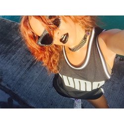 Rihanna à la pêche