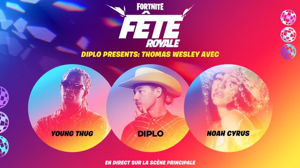 Fortnite : comment regarder le concert de Diplo en direct ?