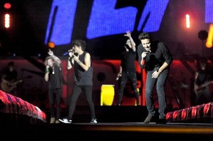 Les One Direction en concert à Chicago