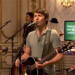 James Blunt en concert dans ton salon ?