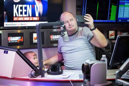 Lundi 8 Février Keen'V - C Cauet sur NRJ