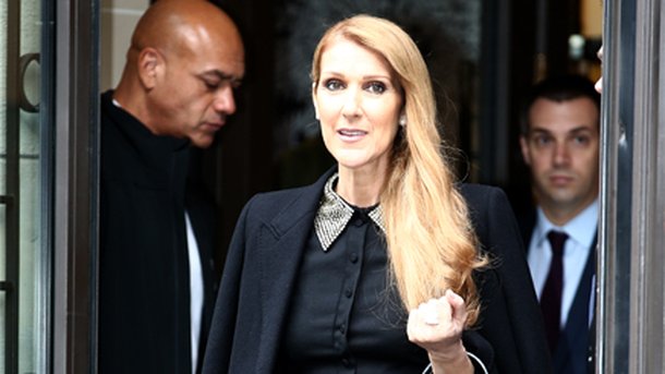Céline Dion est arrivée à Paris !