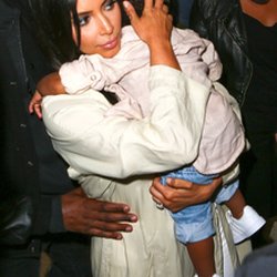 Kanye West, North West et Kim Kardashian en Arménie