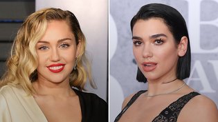 Miley Cyrus et Dua Lipa