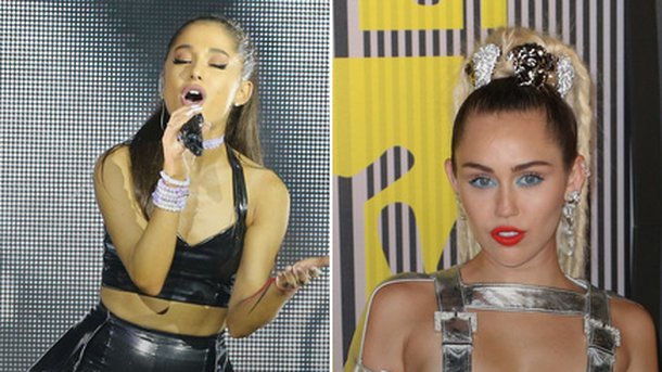 Ariana Grande et Miley Cyrus: clouées au lit!