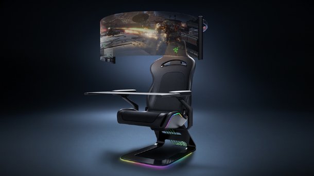 CES 2021 : Razer imagine la chaise gaming du futur et ça donne envie !