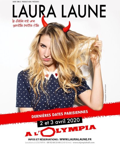 Laura Laune - Olympia 2 et 3 avril 2020