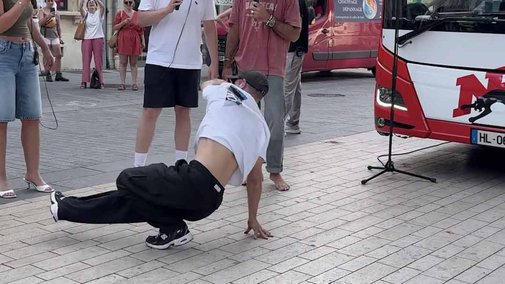 On affronte des champions de breakdance 😁