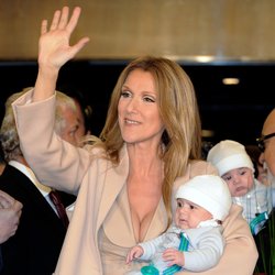 Céline Dion et ses jumeaux, Eddy et Nelson