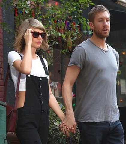 Taylor Swift et Calvin Harris @ New-York