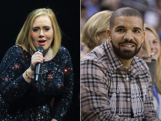 Adele et Drake