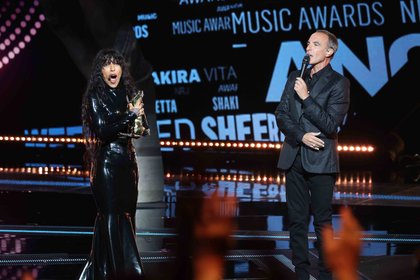 Loreen et Nikos Aliagas - Cérémonie des NRJ Music Awards 2023