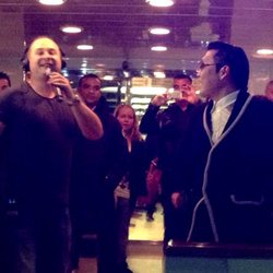 Sur le Yacht avec Cauet