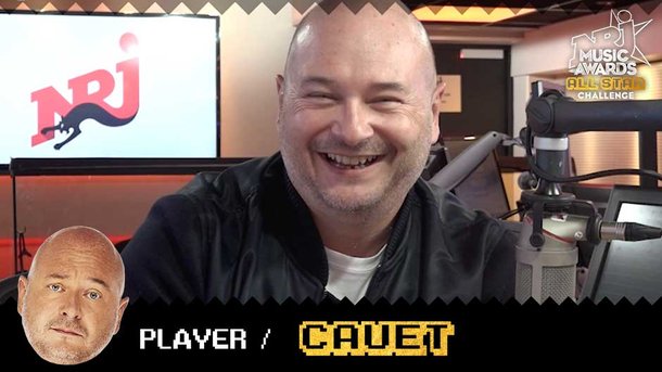 Cauet défi Maître Gims au All Star Challenge
