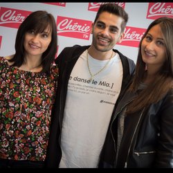 Christophe Licata prend la pause avec les auditrices de Chérie FM.