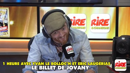 Photo - Jovany parle de la pièce "Vive Bouchon !"... à sa façon - 1 heure avec Yvan Le Bolloc’h et Eric Laugérias