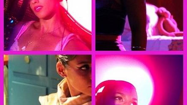 Alicia Keys sur le tournage de son nouveau clip