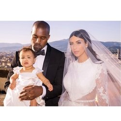 Kanye West et Kim Kardashian