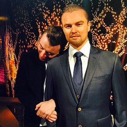 Sam Smith lors de l'inauguration de sa statue de cire à San Fransisco