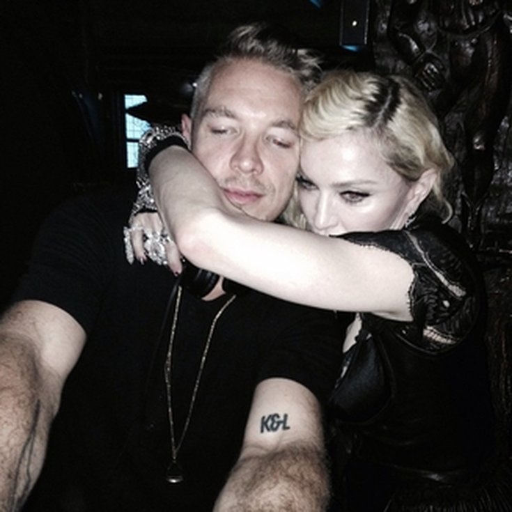 madonna et diplo