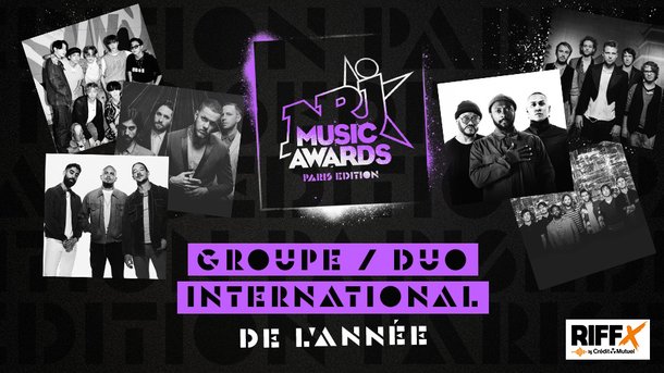 «Groupe/Duo International de l’année»: découvrez la liste des nommés