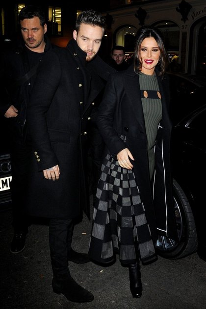 Liam Payne et sa femme Cheryl Fernandez Versini enceinte à Londres