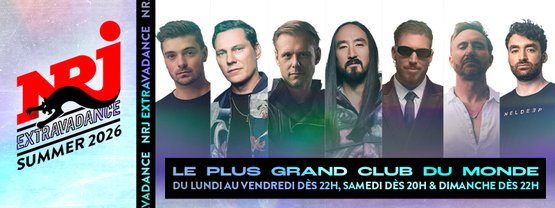 NRJ Extravadance Summer 2026: Découvrez votre programme de l'été ! - Antenne